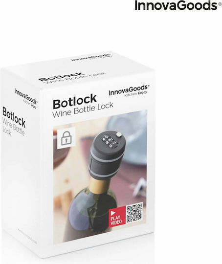 InnovaGoods Botlock Αξεσουάρ Ποτών Κλειδαριά Μπουκαλιών Κρασιού V0103355
