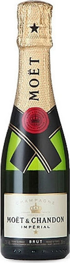 Moet & Chandon Șampanie Imperial Brut Uscată Albă 200ml în Cutie