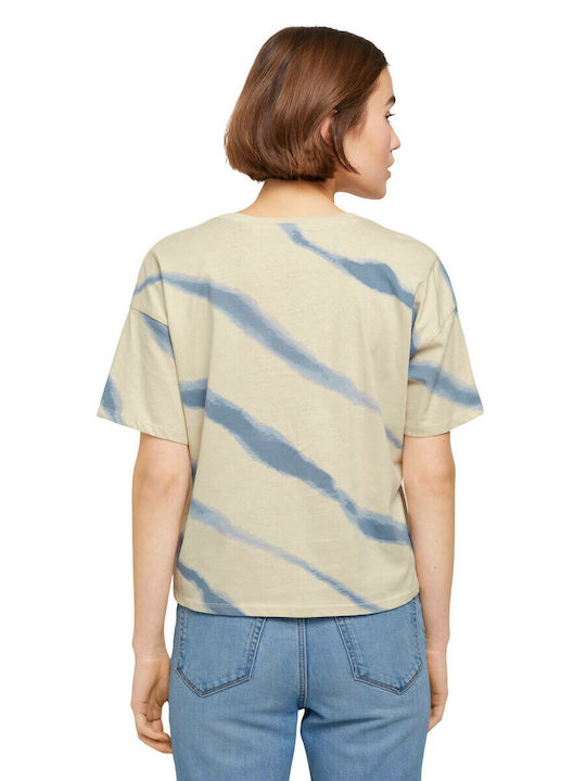 Tom Tailor Γυναικείο T-shirt Μπεζ