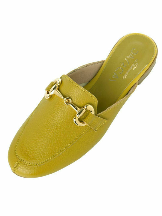 Sante Mules με Χαμηλό Τακούνι Lime