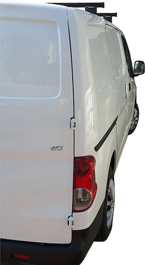 Nordrive Μπάρες Οροφής Μεταλλικές για Nissan NV200 (Σετ με πόδια) Μαύρες