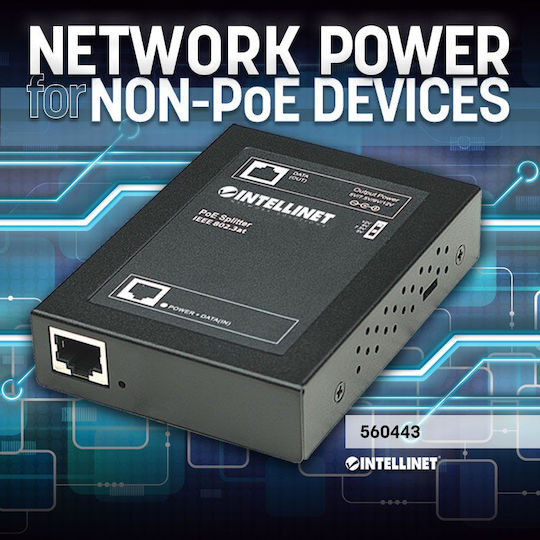 Intellinet 560443 PoE+ Splitter