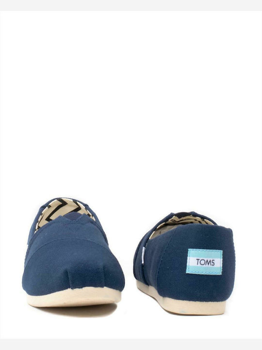 Alpargata Women's Fabric Espadrilles Navy Blue