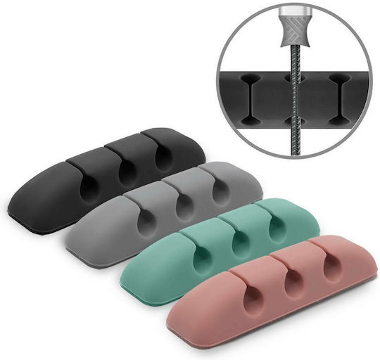Ringke ACOR0001 Kabelclips-Organizer 4Stück Mehrfarbig