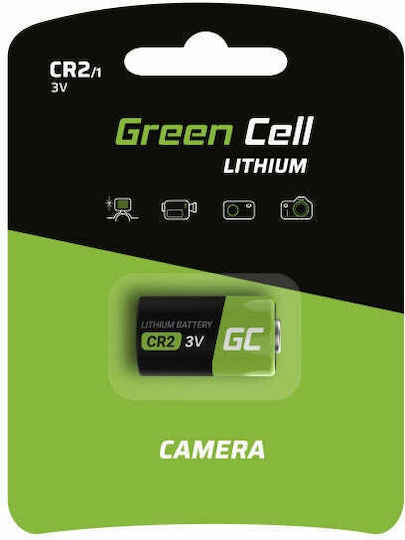 Green Cell Литиева Батерия CR2 3V Еднократна Употреба (Long Life) 1бр