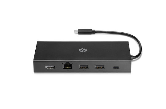 HP USB-C Docking Station with HDMI 4K PD Ethernet Black (1C1Y5AA)