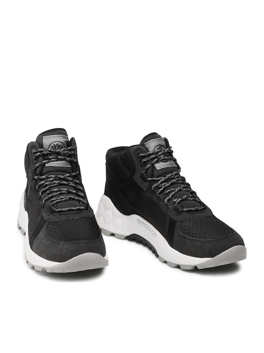 Solar Wave Lt Leather Black Men's Boots