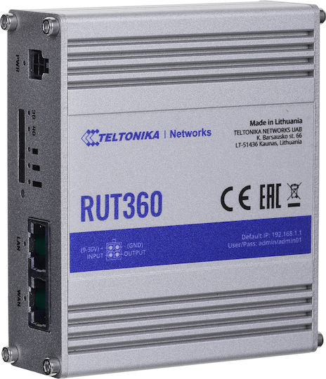 Teltonika RUT360 v1 Ασύρματο 4G Router
