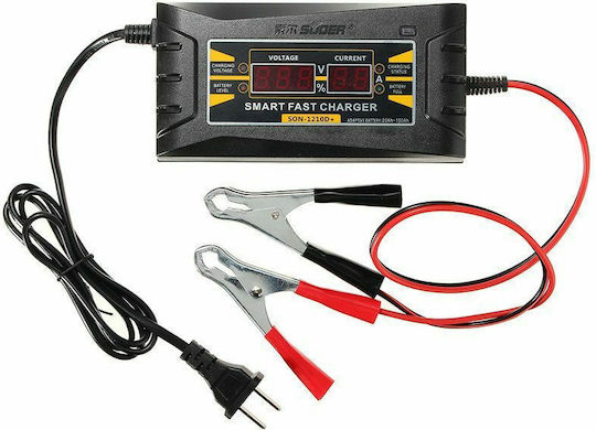Saooer Φορτιστής Μπαταριών Μολύβδου 12V 10A