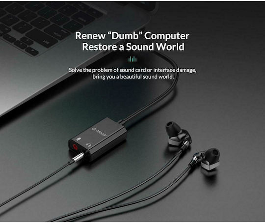 Orico SKT2 External USB 2.0 Sound Card