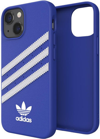 adidas Samba Back Cover Silicone Blue / White (iPhone 13 mini) 47082