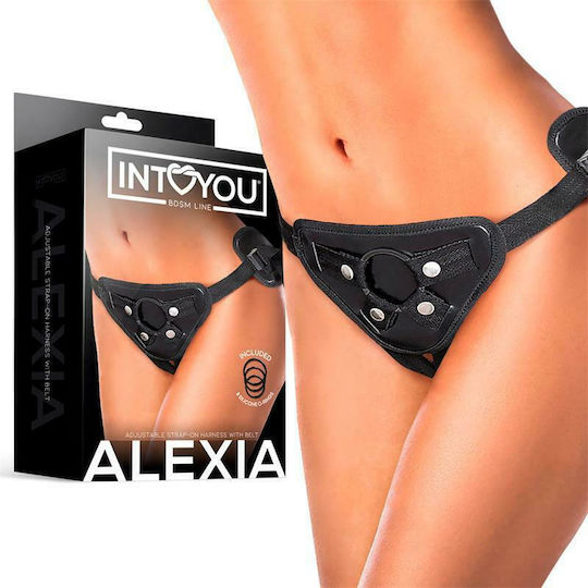 IntoYou BDSM Line Alexia Gurtzeug in Schwarz Farbe