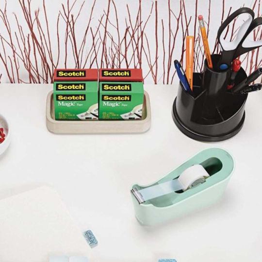 3M Desktop Tape Dispenser Scotch Green 19mm x 33m 1pcs Green