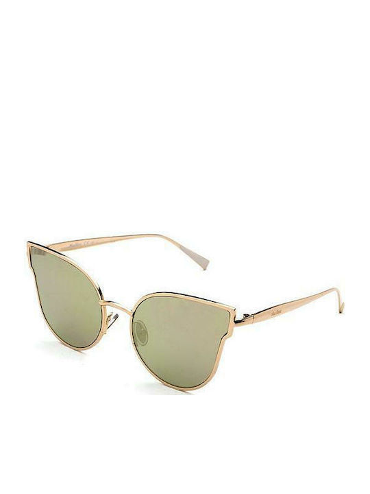 Max Mara MM ILDE III 000/UE Sonnenbrillen mit Gold Rahmen und Gray Linse