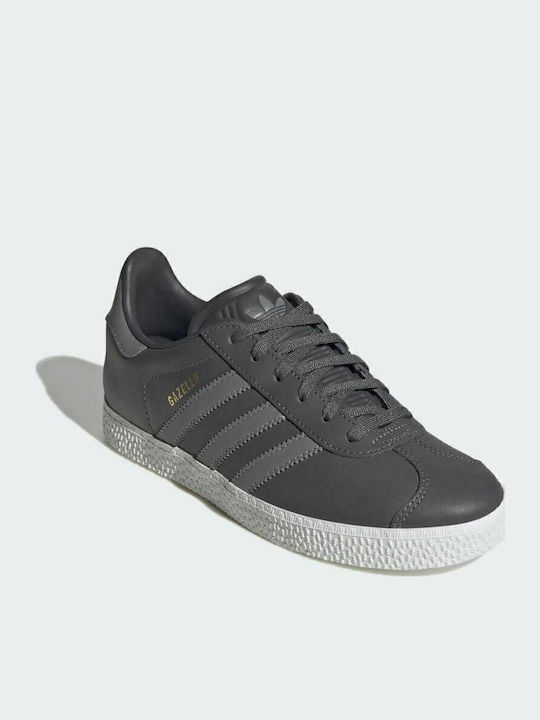 Gazelle Originals Kids Sneakers Grey Five Crystal White Grey Three