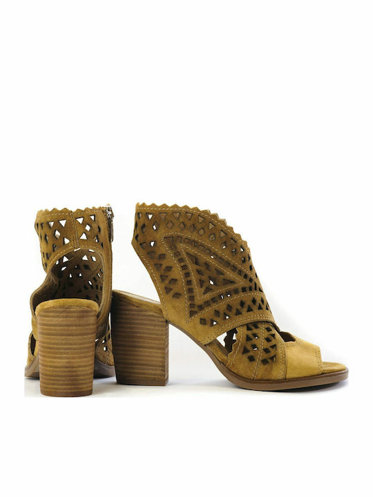 Sandalen Tabac Braun