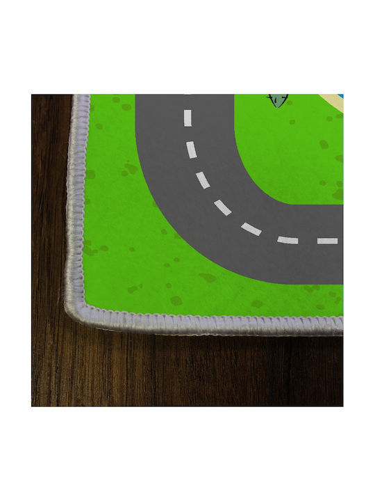 Beverly Hills Polo Club Kids Synthetic Rug Road 100x150cm