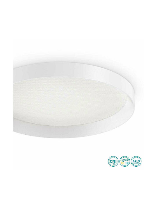 Ideal Lux Fly PL Modernă Metalică Plafonieră de tavan cu LED Integrat 35buc Alb