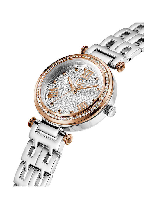 GC Watches Primechic Ρολόι Μπαταρίας με Μεταλλικό Μπρασελέ GC Watches Primechic Ρολόι Μπαταρίας με Μεταλλικό Μπρασελέ