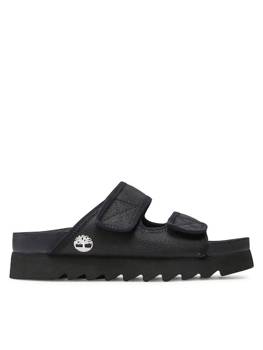 Timberland Santa Monica Sunrise Women's Flat Sandals In Black Colour