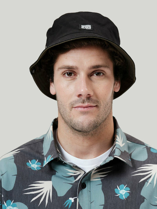 Basehit Fabric Men's Hat Style Bucket Camo Olive Black