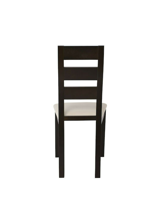 Miller Dining Room Wooden Chair Dark Walnut 45x52x97cm 2pcs