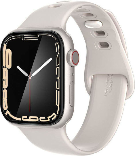 Spigen Proflex Ez Fit Tempered Glass pentru Apple Watch 41mm 2buc AFL04052