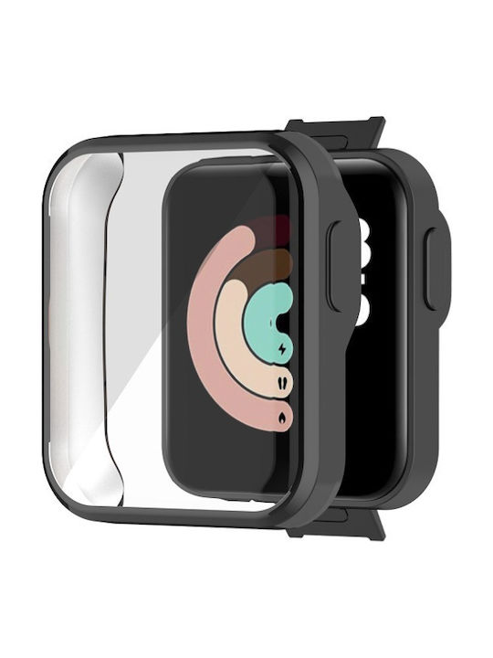 Θήκη Σιλικόνης σε Μαύρο χρώμα για το Mi Watch Lite