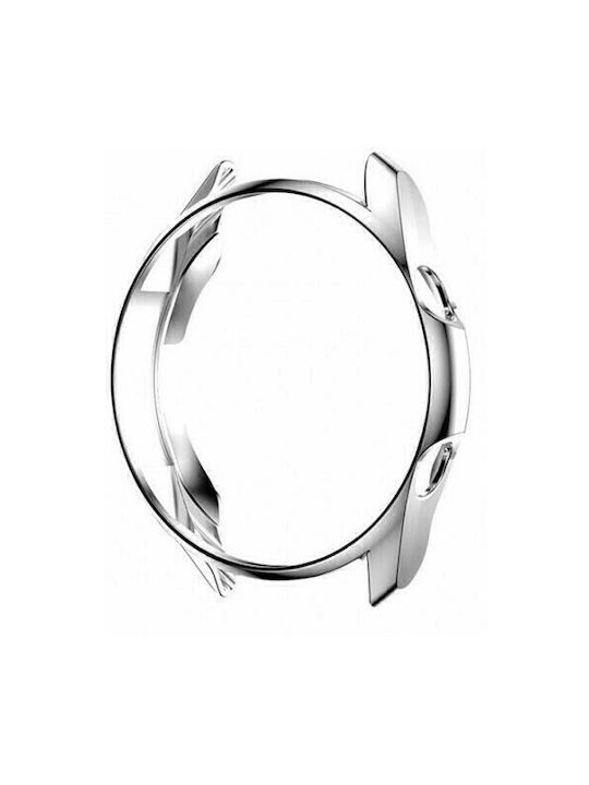Electroplated Silikonhülle in Silber Farbe für Galaxy Watch 3 45mm