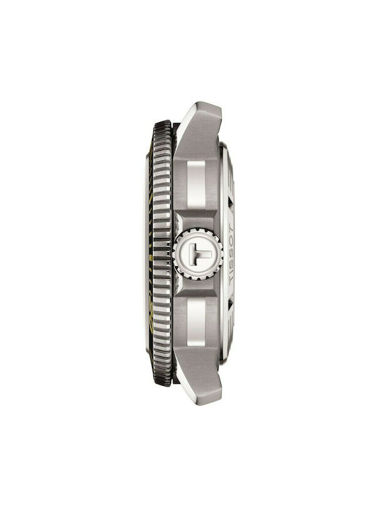 Tissot Seastar 2000 Professional Powermatic 80 Men's Watch 43mm Automatic with Black Rubber Strap