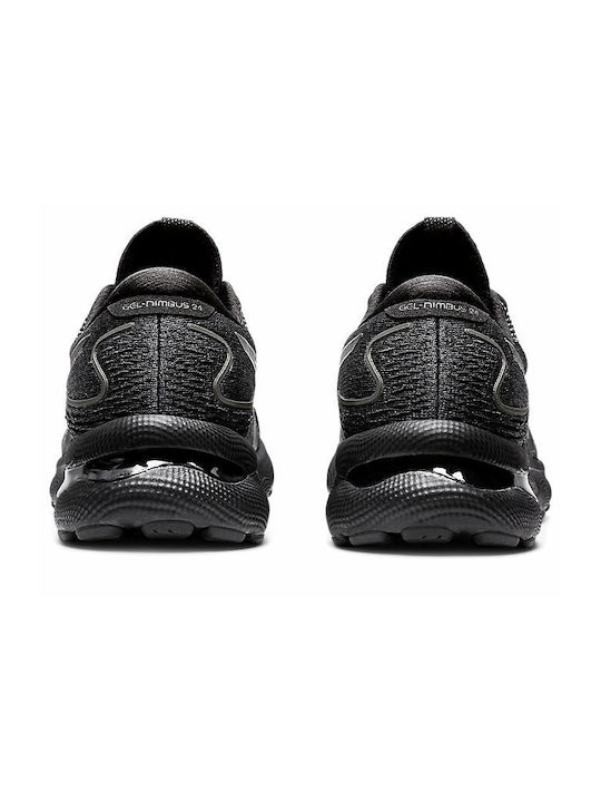 Gel-Nimbus 24 Γυναικεία Αθλητικά Παπούτσια Running Μαύρα
