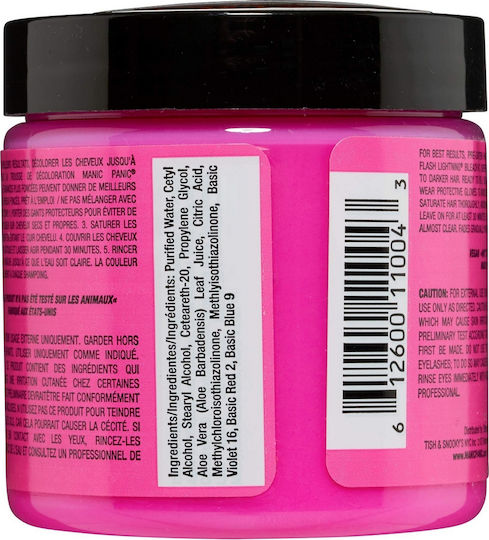 Manic Panic Classic High Voltage Vopsea Temporară Pentru Păr 11004 Roz Cotton Candy 118ml