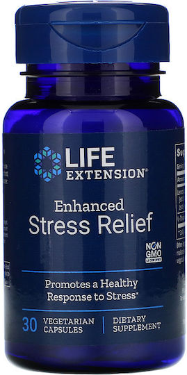 Life Extension Enhanced Stress Relief Συμπλήρωμα για το Άγχος 30 φυτικές κάψουλες