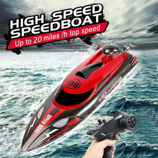 Speedboat HJ808 Τηλεκατευθυνόμενο Σκάφος Κόκκινο
