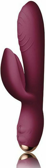 Rocks Off EveryGirl Vibrator Rabbit 18cm Burgundy