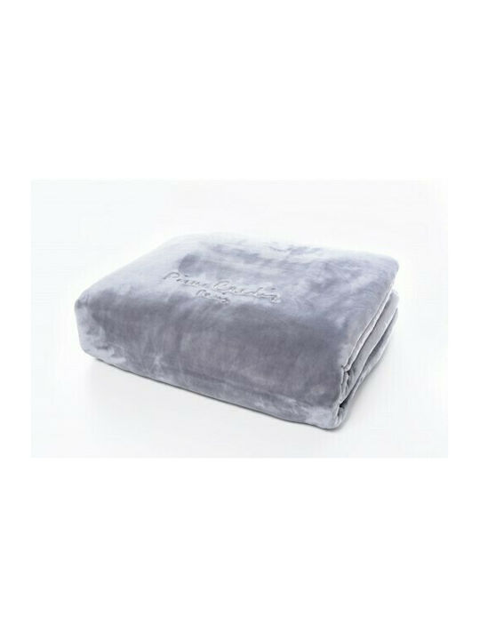 Pierre Cardin Nancy 545 Blanket Spanish Velvet Queen 240x260cm. PC-20149054551 Grey 51