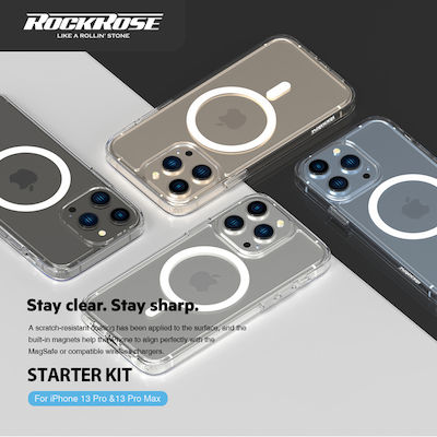 Rockrose Безжично зарядно устройство (Qi Pad) Бял (Starter Kit for iPhone 13 Pro)
