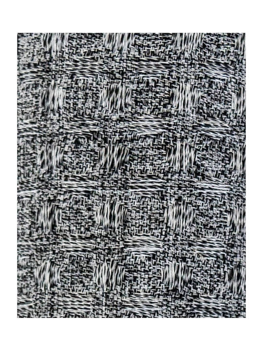 Pennie Pereira Decke Pique Einzel 170x260cm. Black