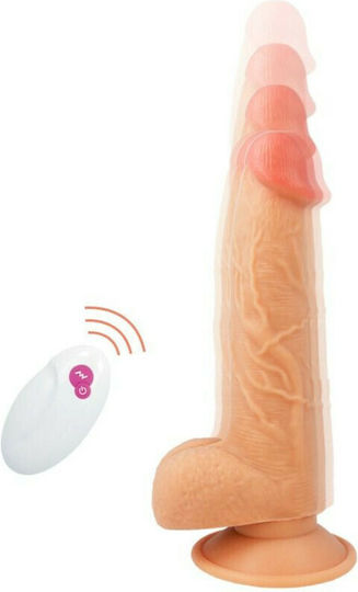 Cyber Silicock Realistischer Vibrator mit Fernbedienung 23,9cm Flesh