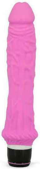 Seven Creations Silicone Classic Large Realistic Vibrator 19.5cm Pink