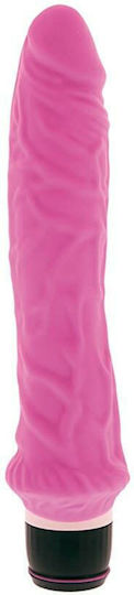 Seven Creations Silicone Classic Large Realistic Vibrator 19.5cm Pink