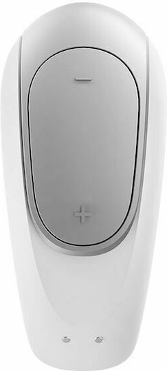 Satisfyer Double Fun Vibrator for Couples with Remote Control White
