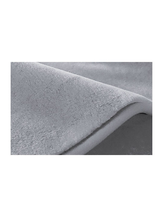 Belpla Ster Plain Blanket Spanish Velvet Single 160x220cm. BL-40142040155 51 Grey