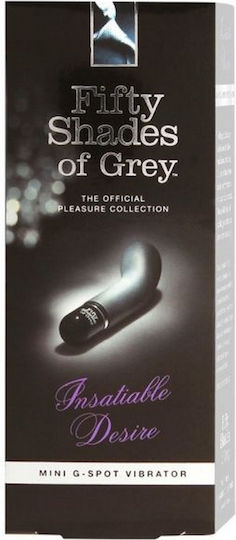 Fifty Shades of Grey Insatiable Desire Mini Δονητής G-Spot 13.3cm Μαύρος