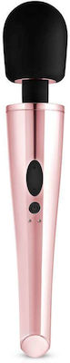 Rosy Gold New Wand Massager Vibrator Masaj 30cm aur roz