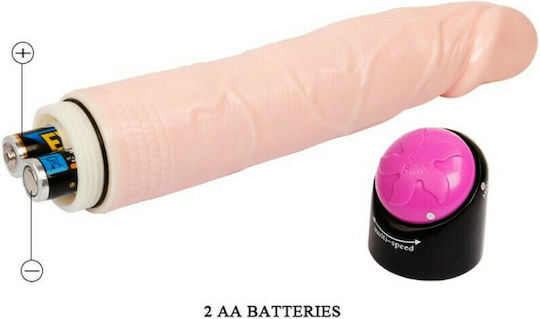 Baile Colorful Sex Experience Realistic Vibrator 24cm Carne