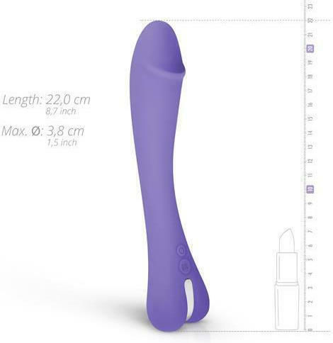 Good Vibes Only Gili G-spot Vibrator Вибратор G-Spot 22см Лилаво