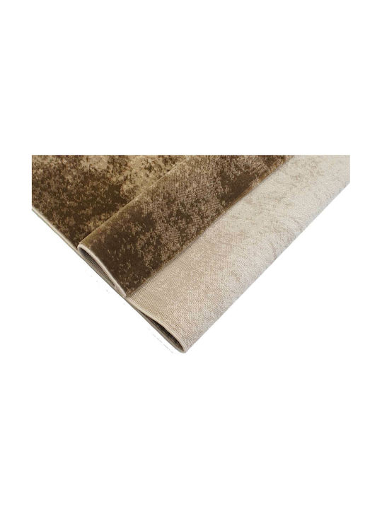 Balsan 6686 Σετ Μοντέρνα Χαλιά Κρεβατοκάμαρας Brown 6686 3τμχ [Φάρδους 80cm]