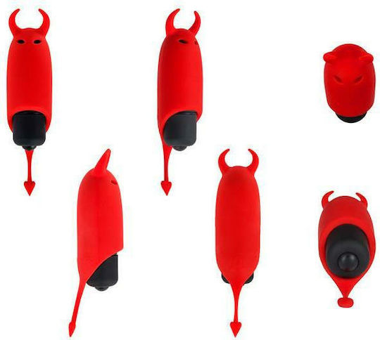 Adrien Lastic Devol Mini Δονητής Bullet 8.5cm Red