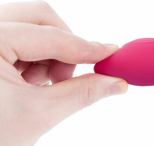Svakom Iris Clirotal Silicone Vibrator Mini Κλειτοριδικός Δονητής 18cm Red